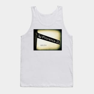 Florence Avenue, Inglewood, California by Mistah Wilson Tank Top